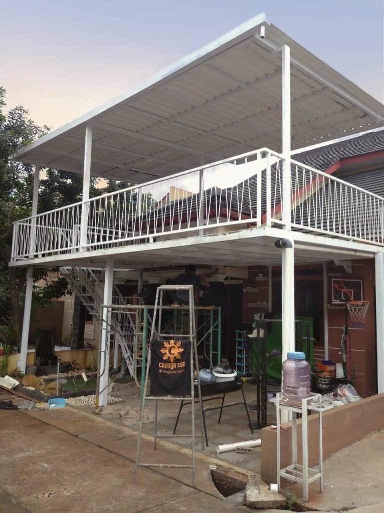 jasa Pembuatan Kanopi Balkon Dengan Atap